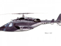 Airwolf helicopter study