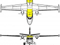 Visualization Flight L-410XXL Turbolet