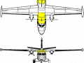 Vizualizace Let L-410XXL Turbolet