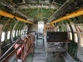 Interiér letounu L-610M X03 upravený pro tenzometrická měření